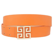 MODERN GREEK KEY PAVE BELT